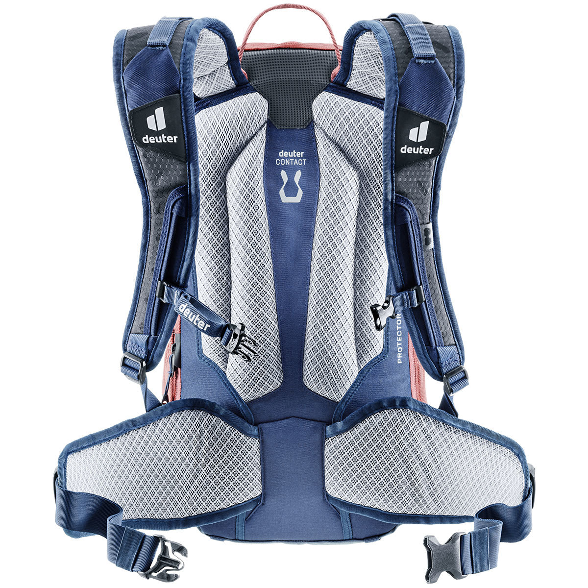 Deuter Attack 20 Fietsrugzak Rood/Blauw