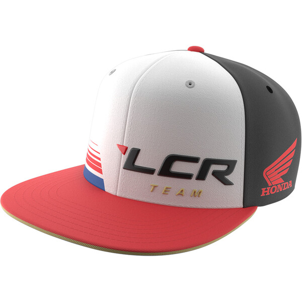 Ixon - Casquette Flat LCR 22 Noir / Blanc / Rouge