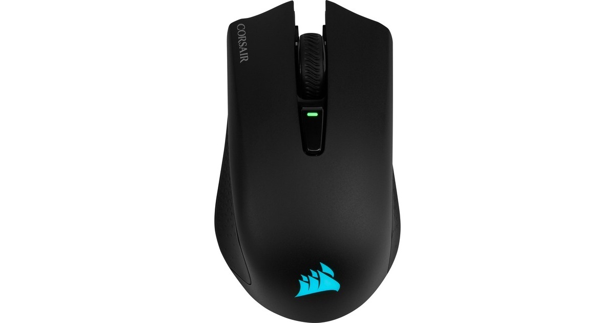 CorsairHARPOON RGB WIRELESS Gaming Mouse  (Zwart, 10.000 dpi, RGB leds)