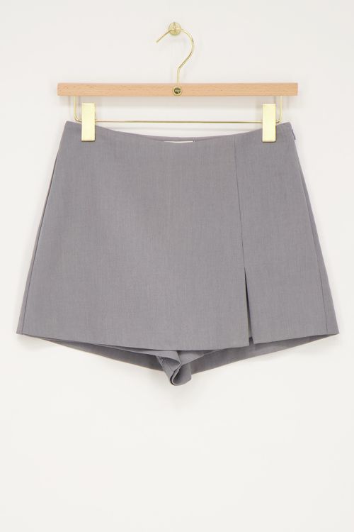 Grijze skort met mini split