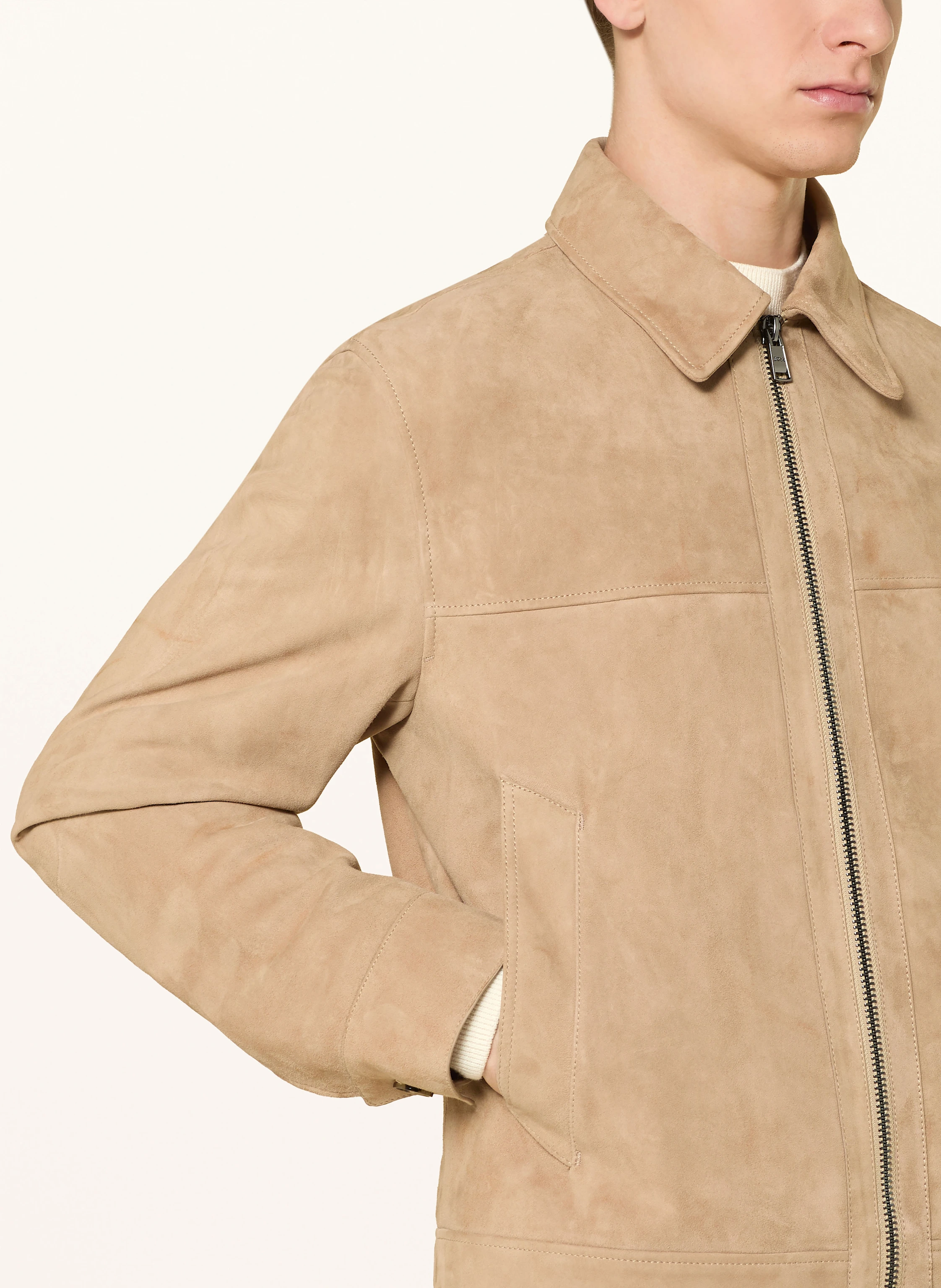BOSS Lederjacke MALBANO
