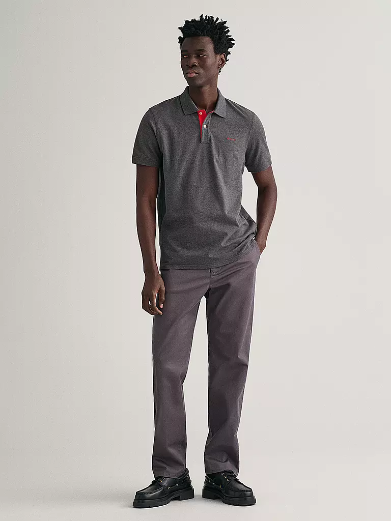 GANT Polohshirt grau