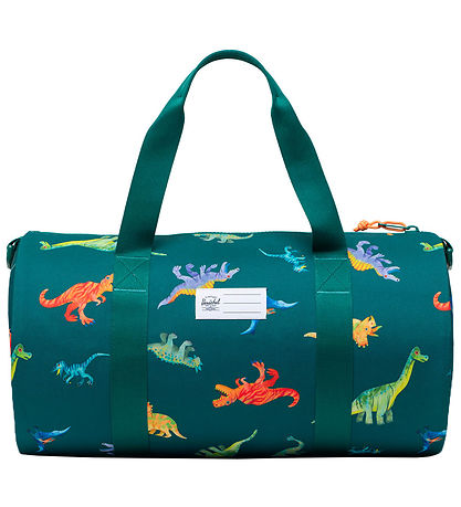 Herschel Taske - Classic - Duffle - Aventurine Watercolour Dinos