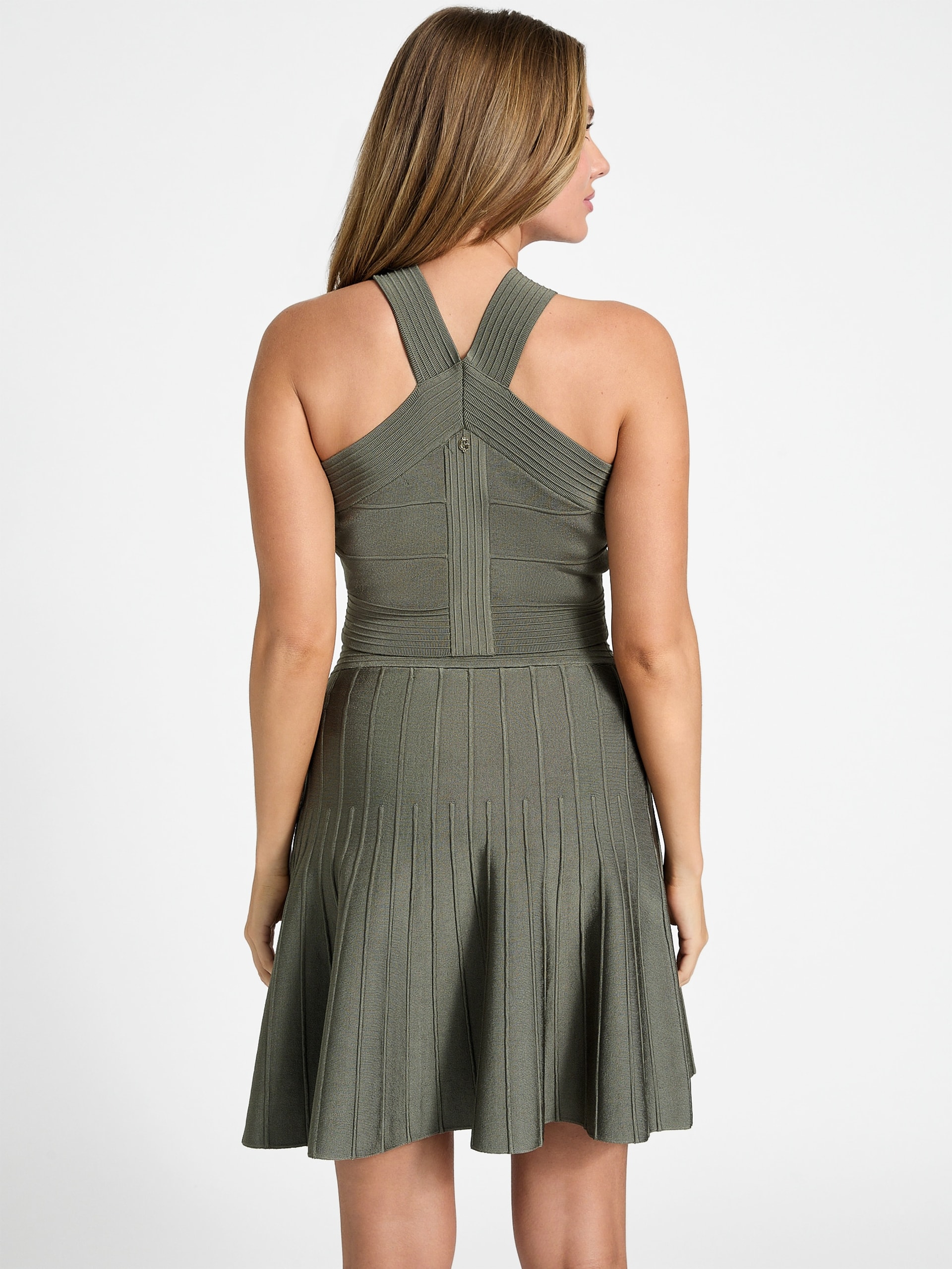 Blusa de malha Staci com decote halter