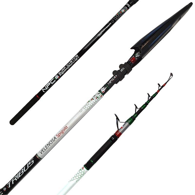 Canne Surf Télescopique Npc Velenosa Spigola