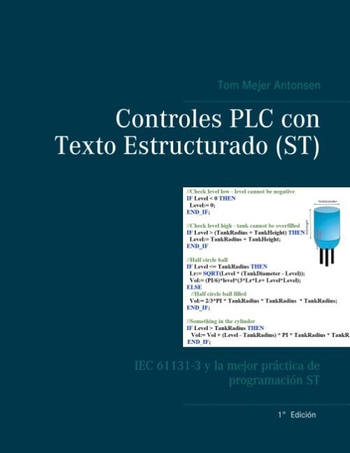 Controles Plc Con Texto Estructurado - St - Tom Mejer Antonsen - Spansk Bog