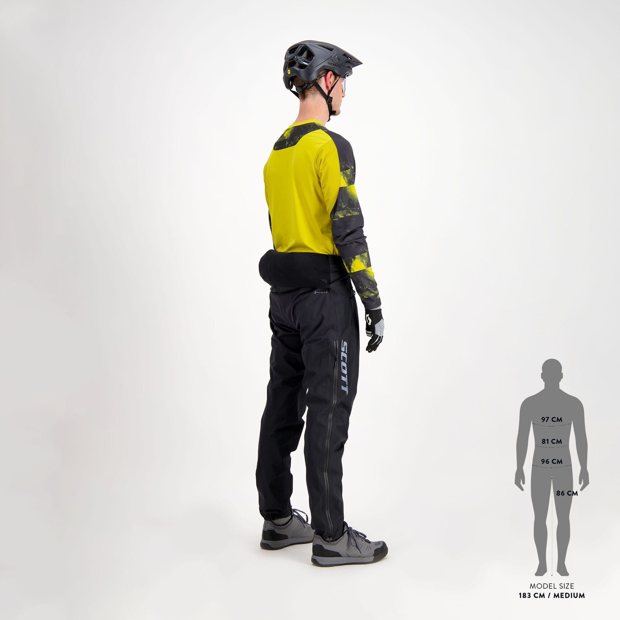 SCOTT Trail Storm Heldragt Sort