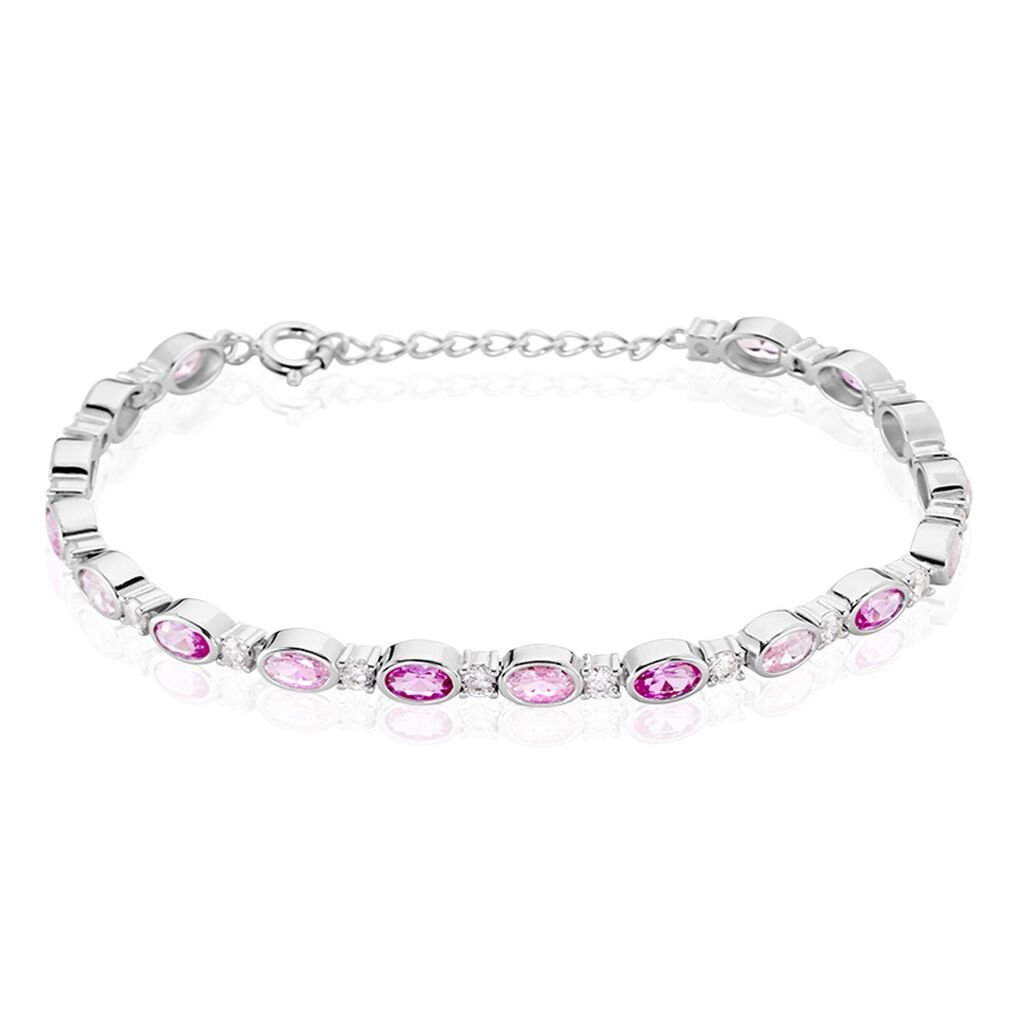 Bracelet Brielle Argent Blanc Oxyde De Zirconium