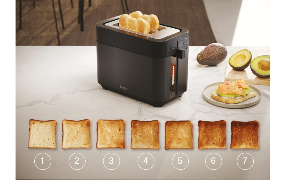Toaster HTO5A3 021 SchwarzKlassischer Toaster