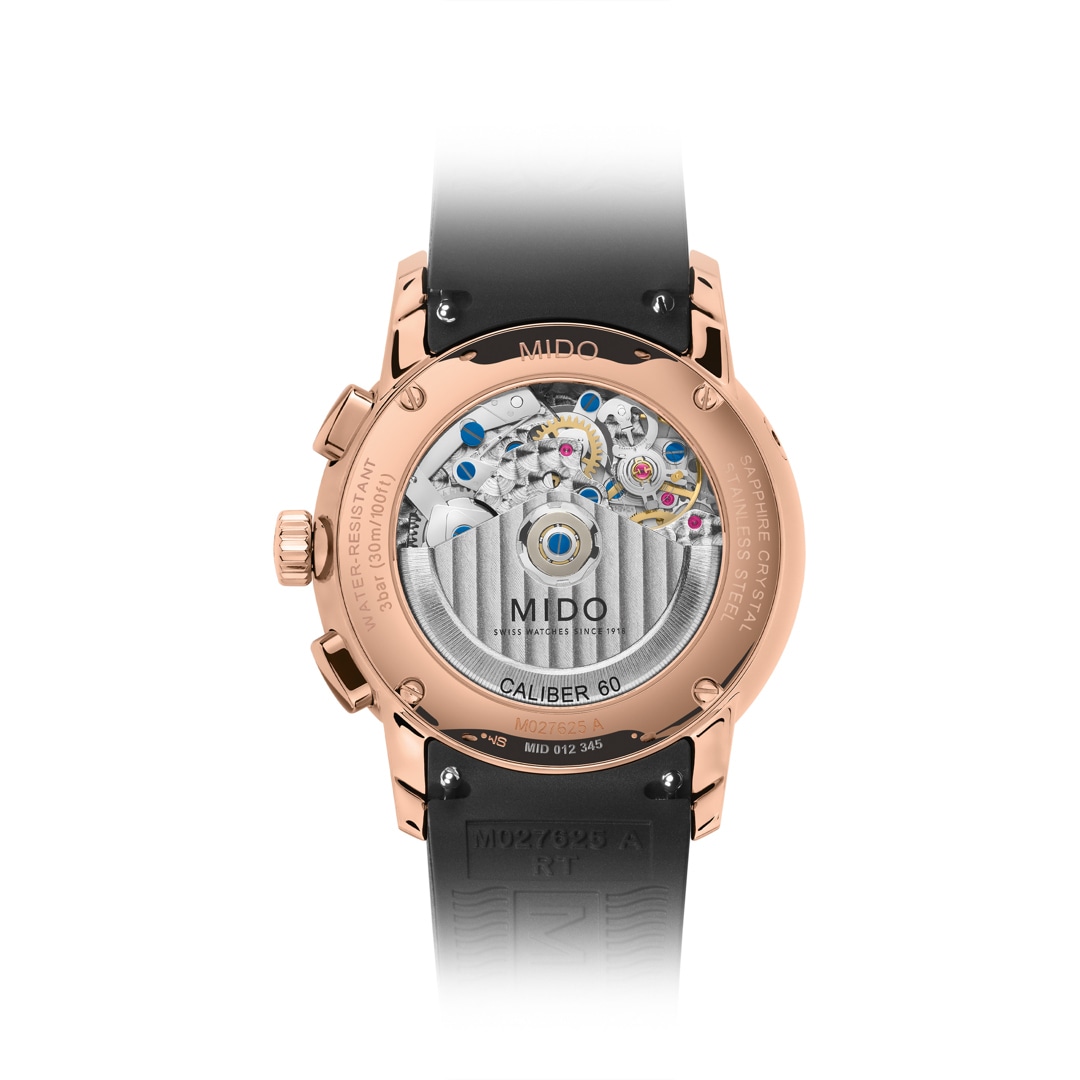 Mido Baroncelli III Automatik Chronograph Moonphase