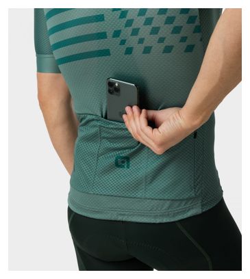 Maillot Manches Courtes Alé Play Vert