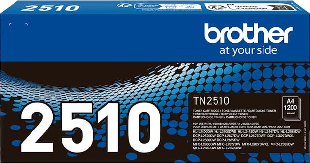 Brother TN-2510 sort tonerpatron