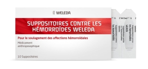 WELEDA Hämorrhoidal Suppositorien, 10 Stück