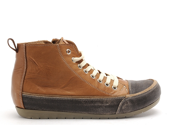 Andrea conti boots bottine plates femme 0343671 marron