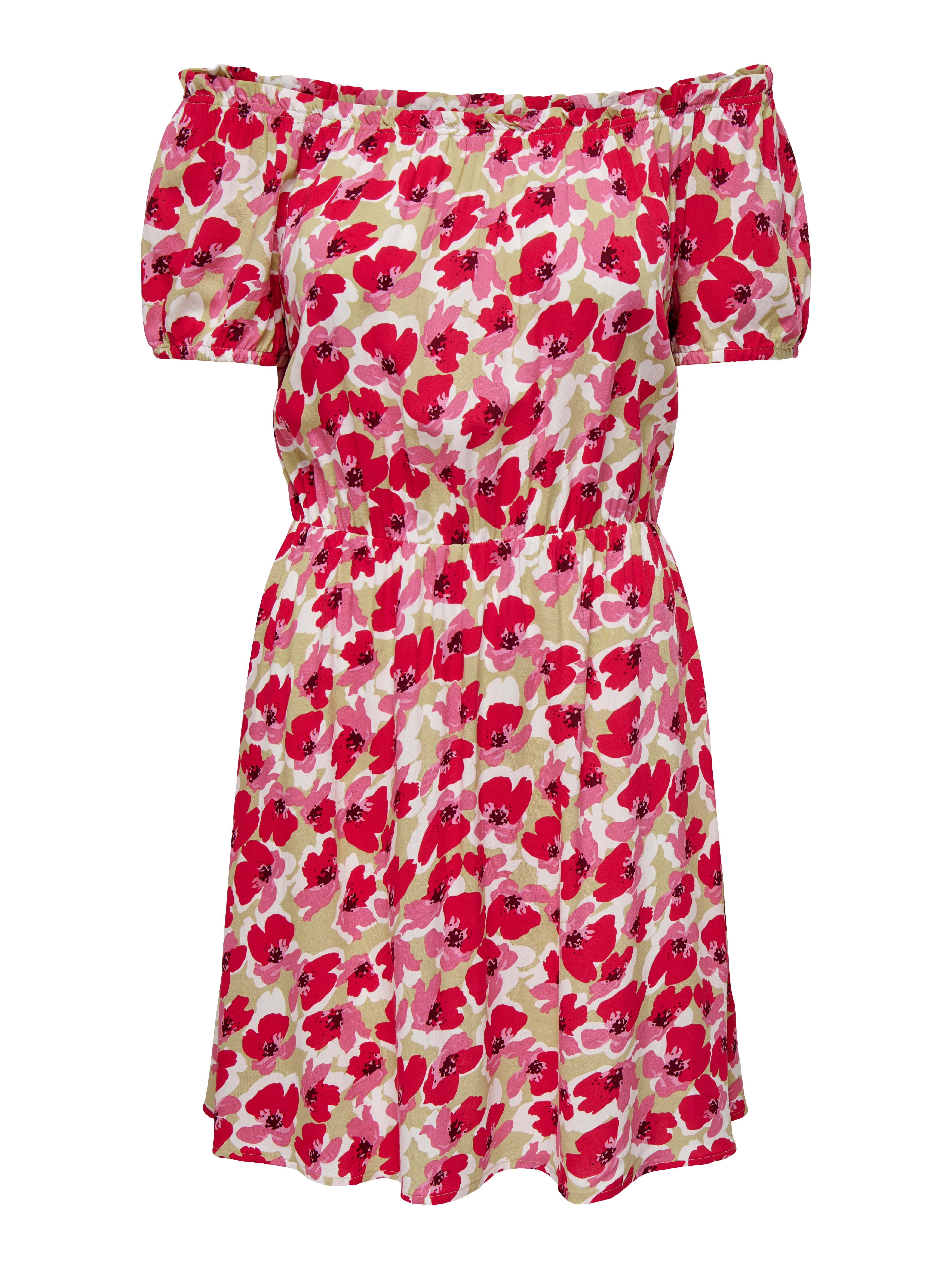 JDYSTAR Langes Kleid Warm Sand