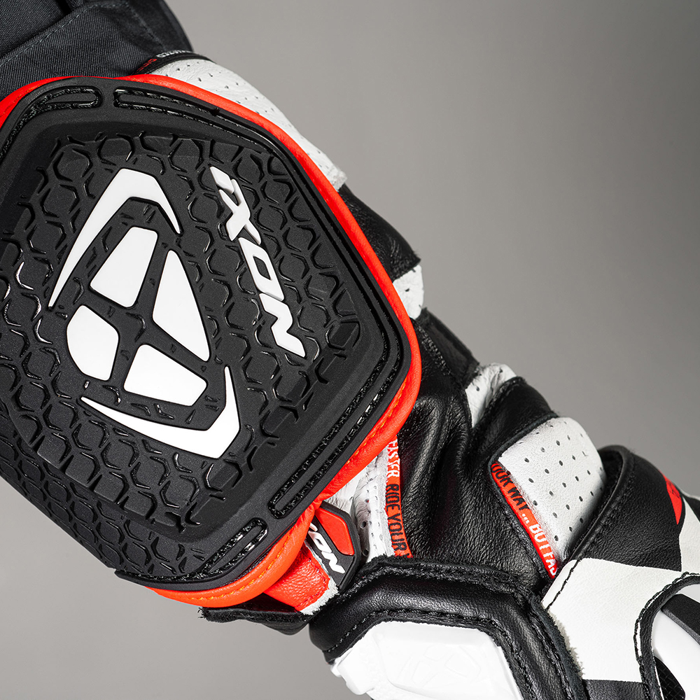 Ixon - Gants RS Alpha Noir / Blanc / Rouge