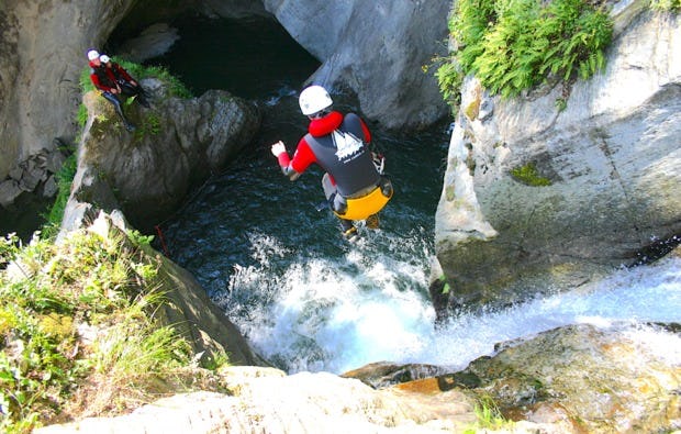 Canyoning in Sautens als Geschenkidee