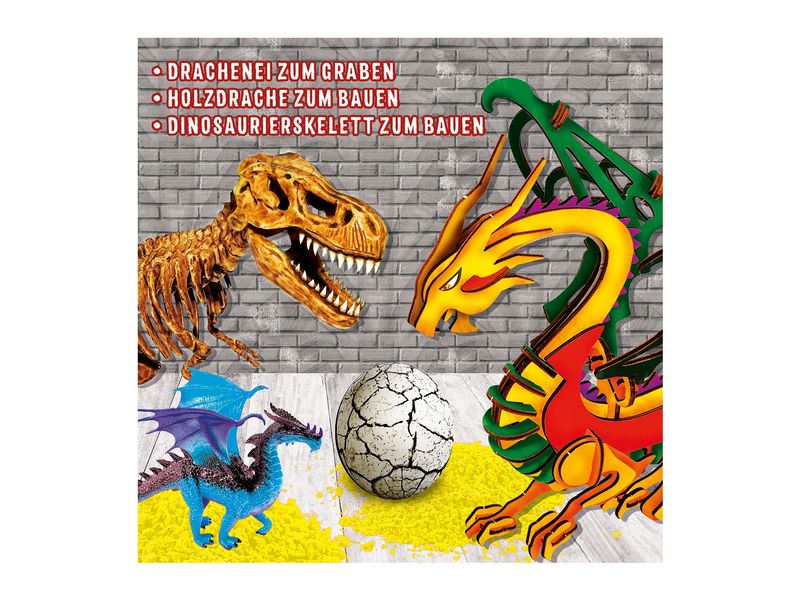 Carletto Woozle Goozle – Drachen & Dinosaurier -DE- Experimentierkasten für Kinder