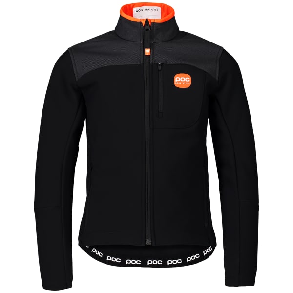 Veste vélo POC RACE JACKET JR URANIUM BLACK
