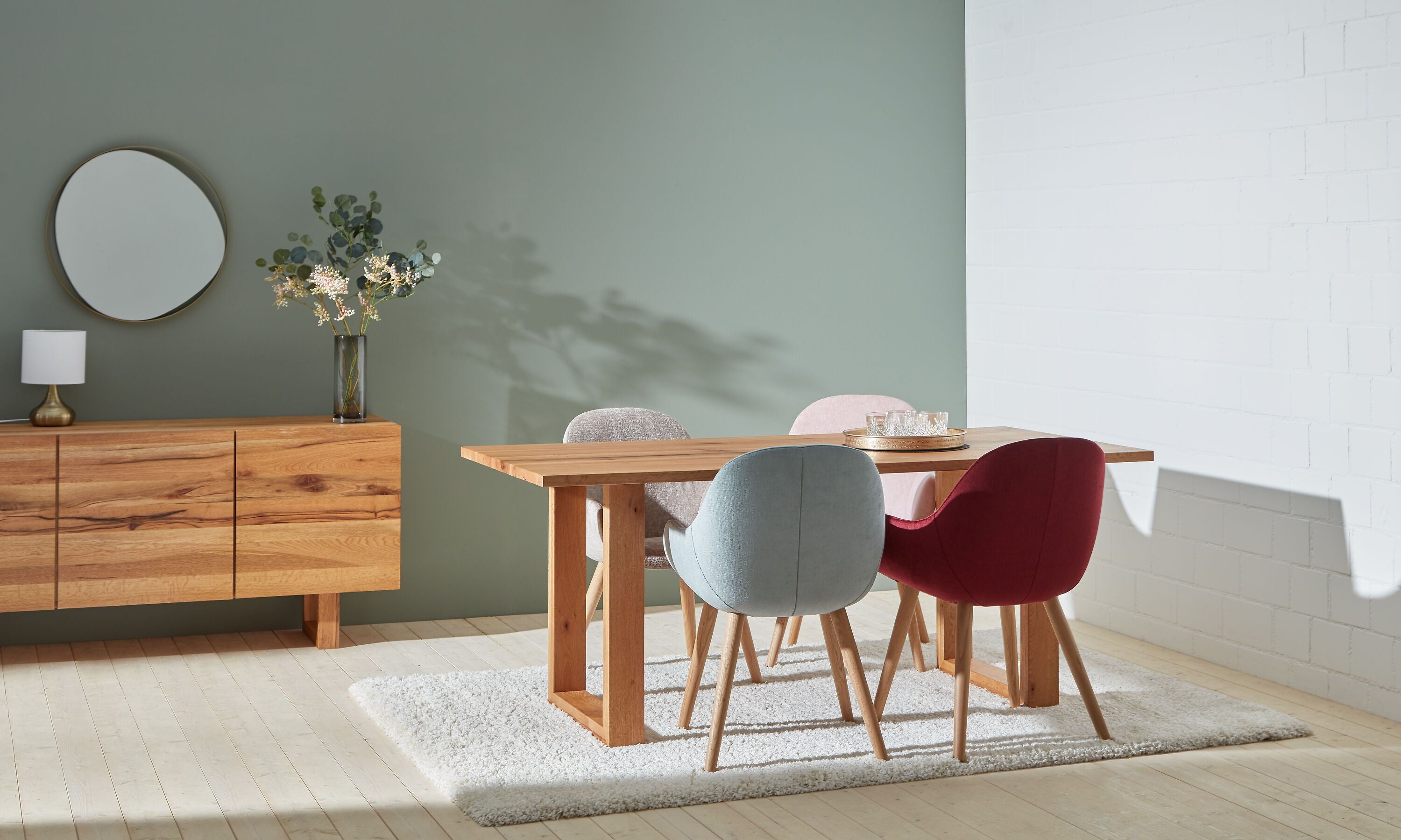 LAYLA Stuhl - Schiefer / B: 56.0 cm x T: 60.0 cm x H: 84.0 cm