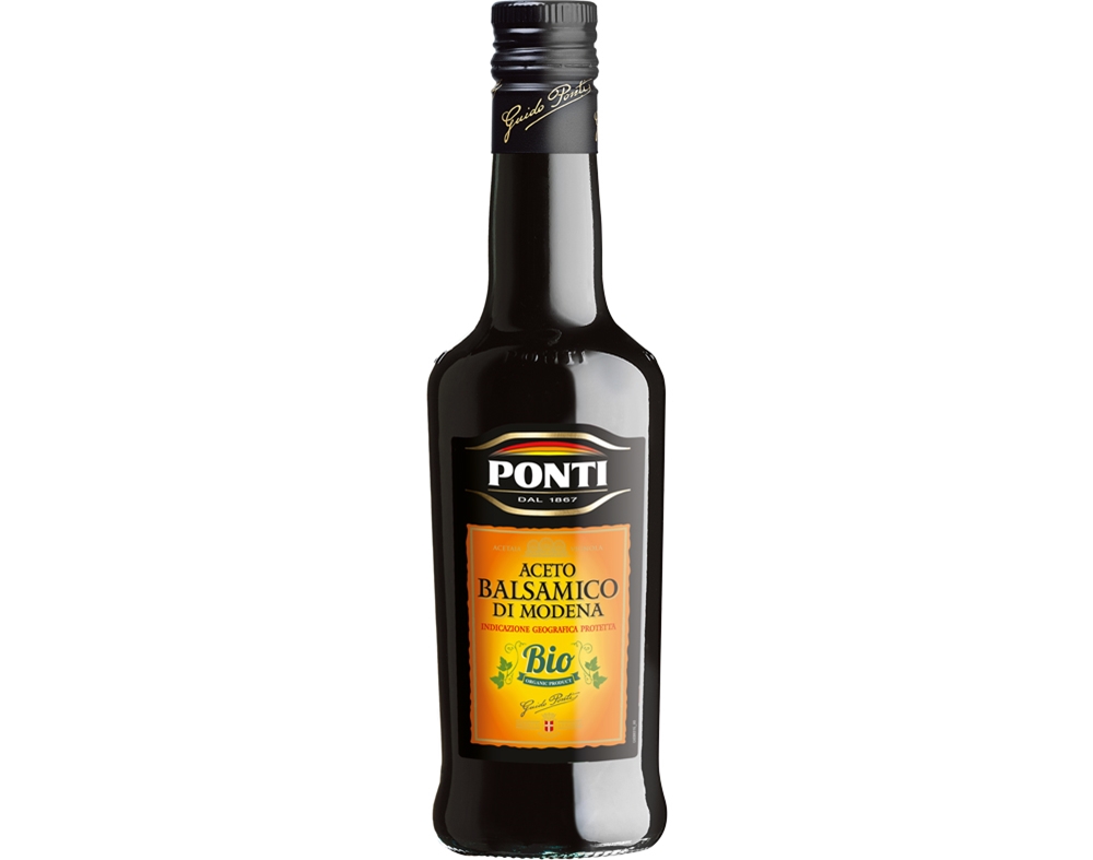 VINAGRE PONTI BALSÂMICO BIOLÓGICO 500ML