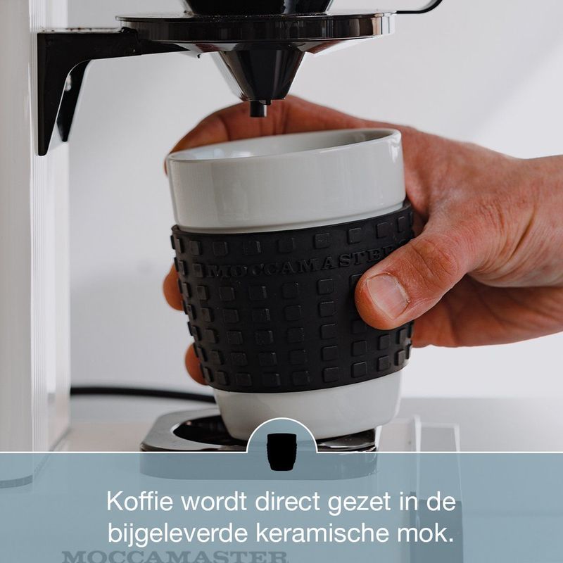 Moccamaster - Cup-one - Koffiezetapparaat - Off-white - 5 Jaar Garantie