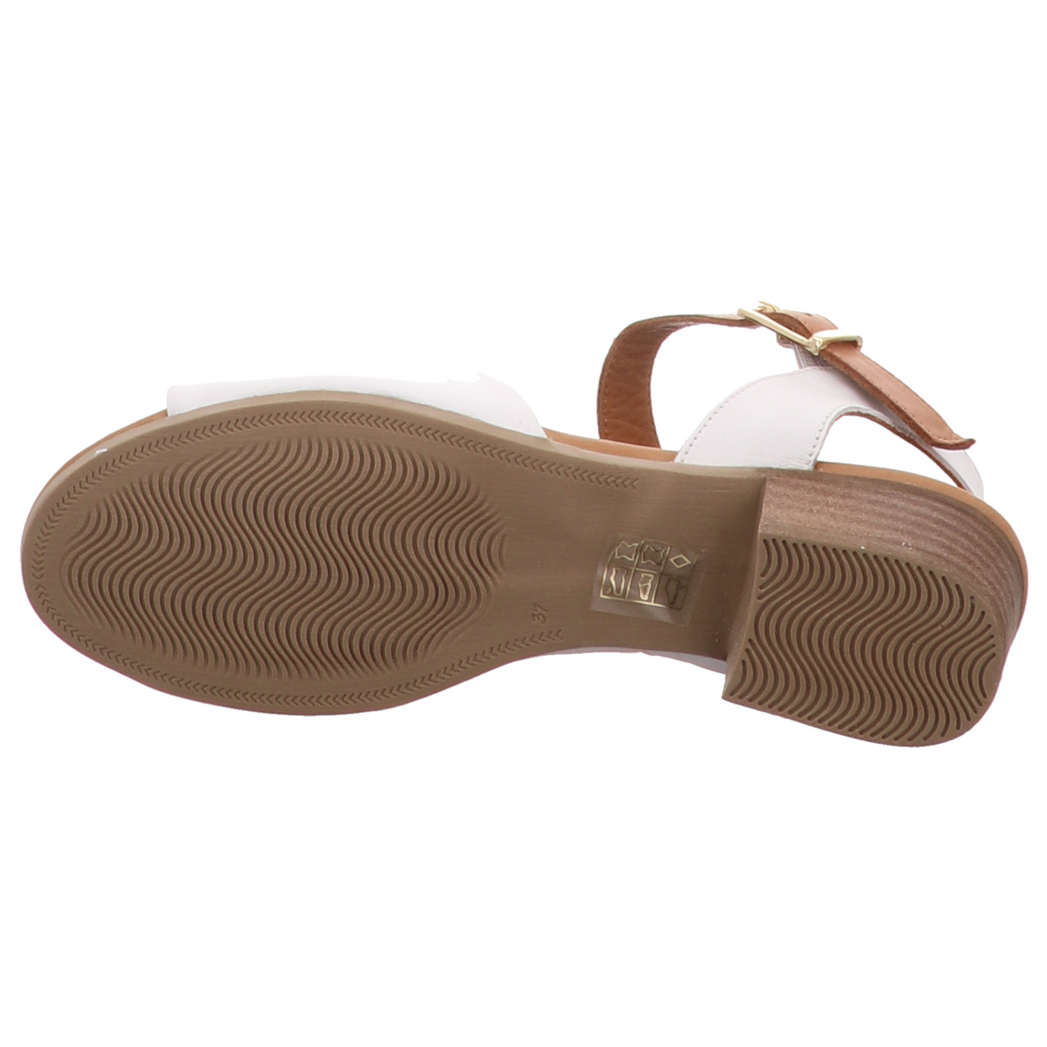 2 GO Shoe Sandaletten weiß weiss/weiss kombi