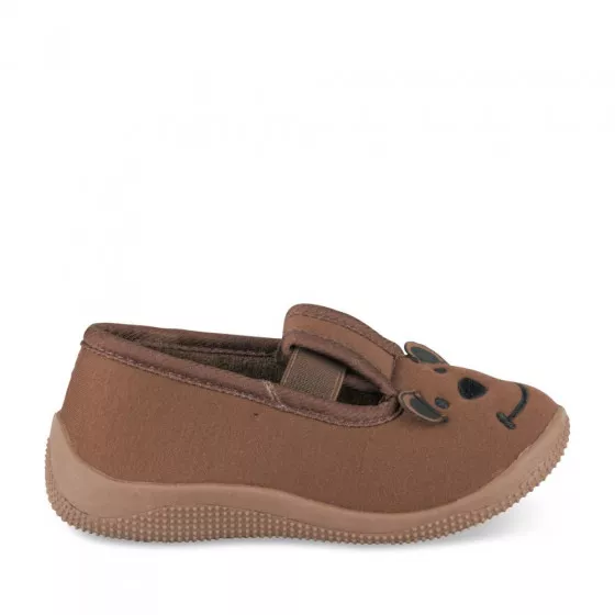 Chaussons MARRON CHARLIE & FRIENDS