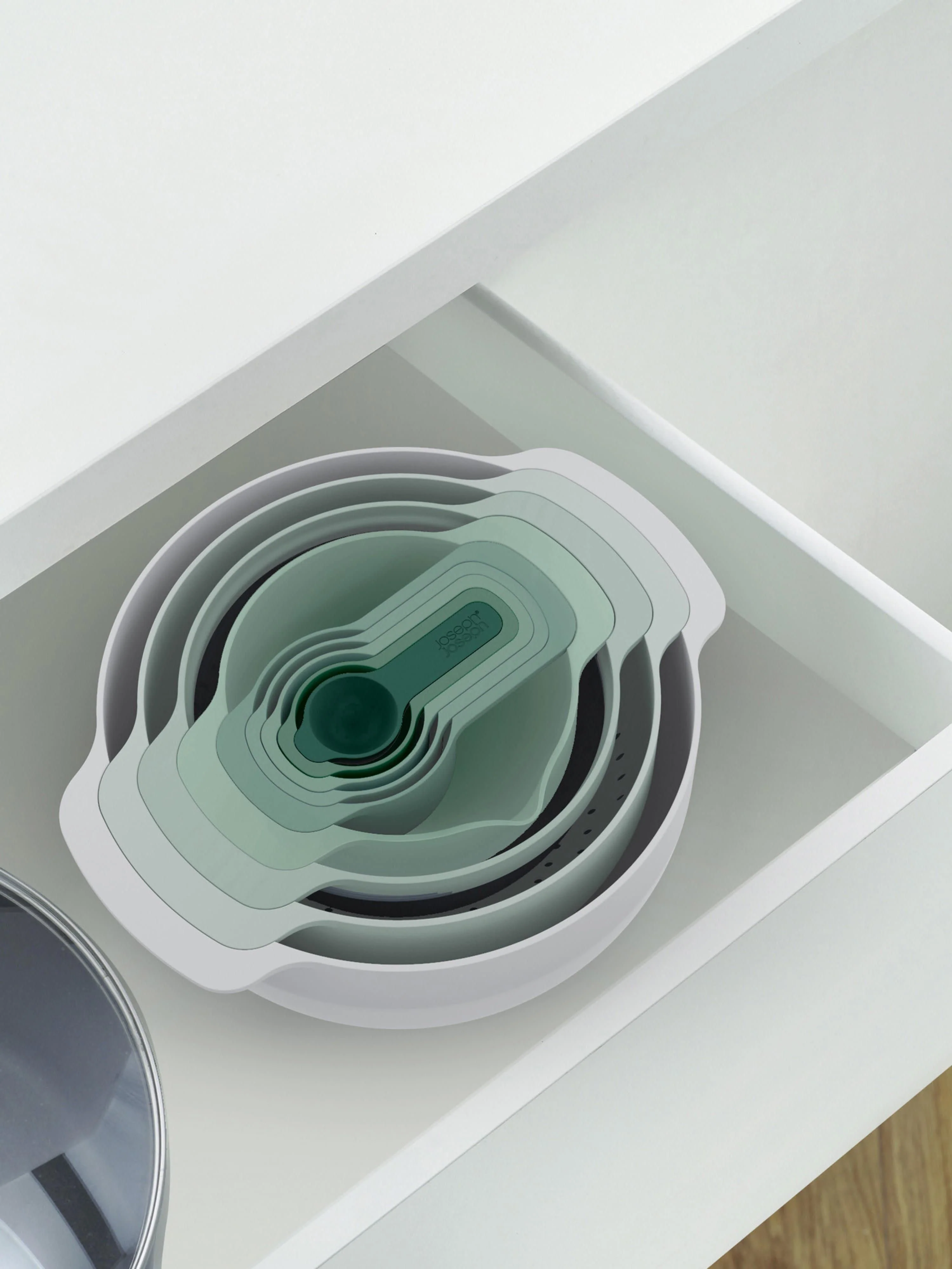 Schalen en maatlepels Nest Plus, 9-delig