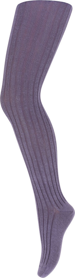 mpKids Cotton rib tights Lavender dust