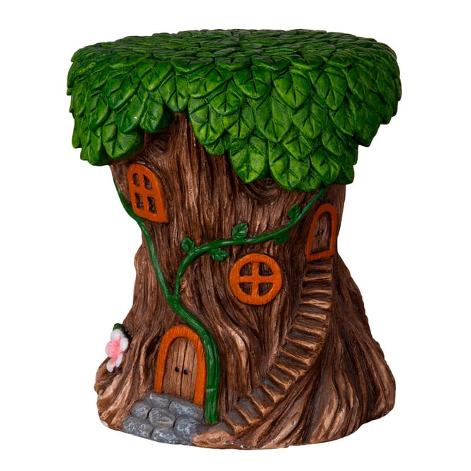 Dekohocker - Baumhaus - ca. 30 x 30 x 35 cm