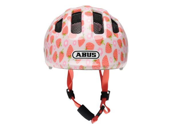 Abus Smiley 3.0 Led Cykelhjelm, Rose Strawberry