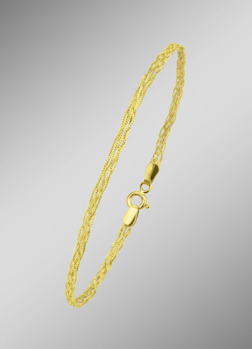 Geflochtenes Armband aus Gold