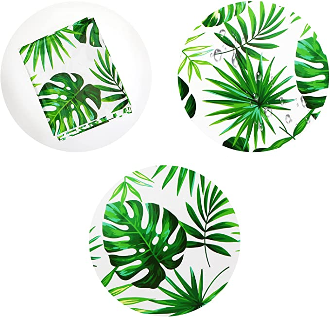 (220x130cm) Deko Tischdecke Party Dekoration Tisch Tuch Dschungel Design - Tiger