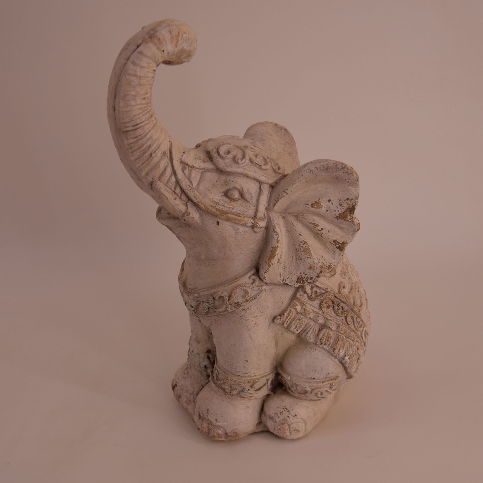Elefant - natur - 38 cm