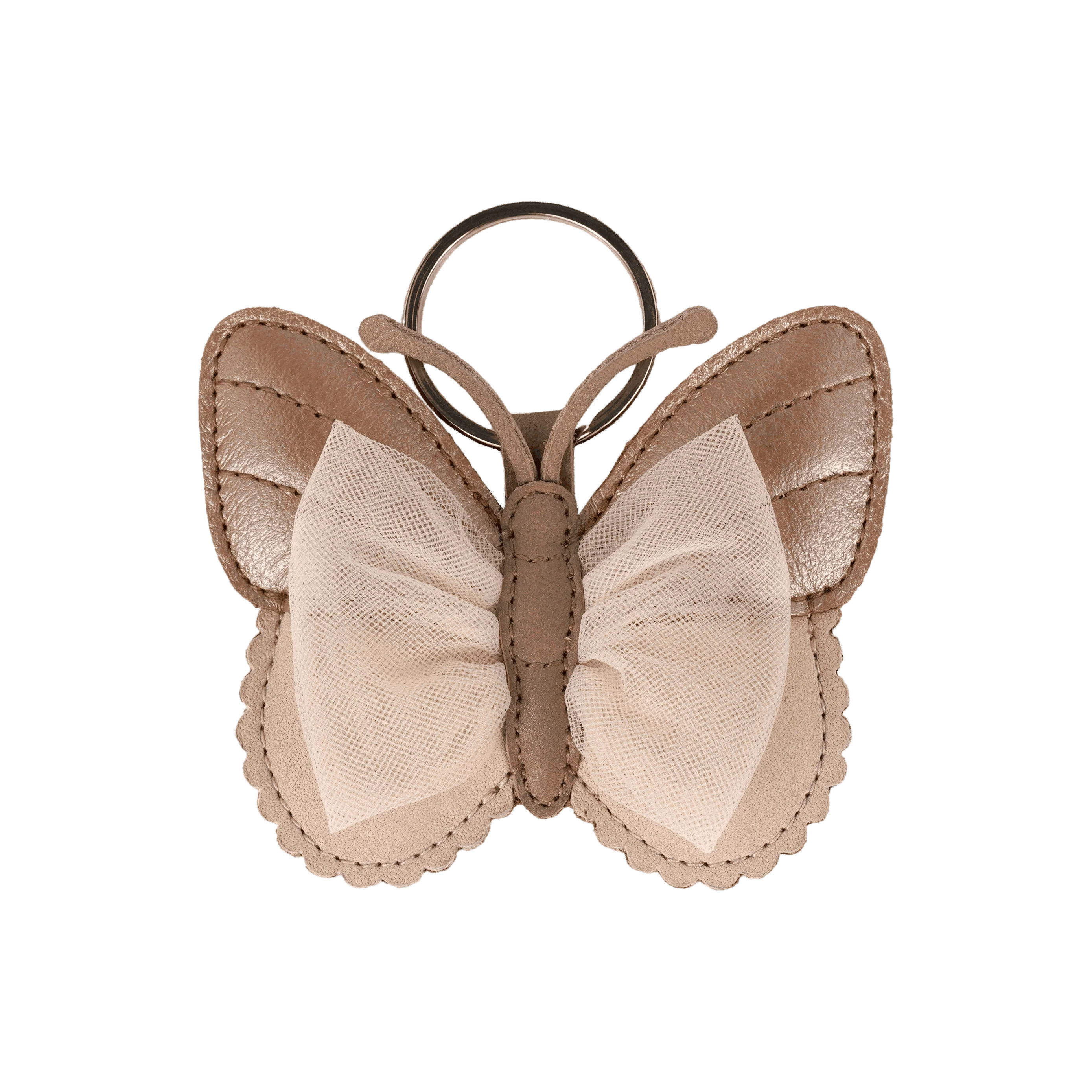 Alja Chain | Vlinder | Clay Metallic Leather