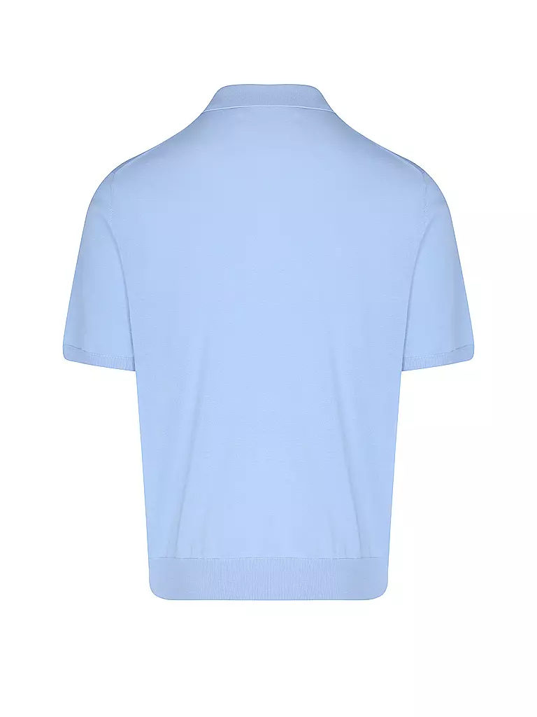 CLOSED Strickpoloshirt  blau