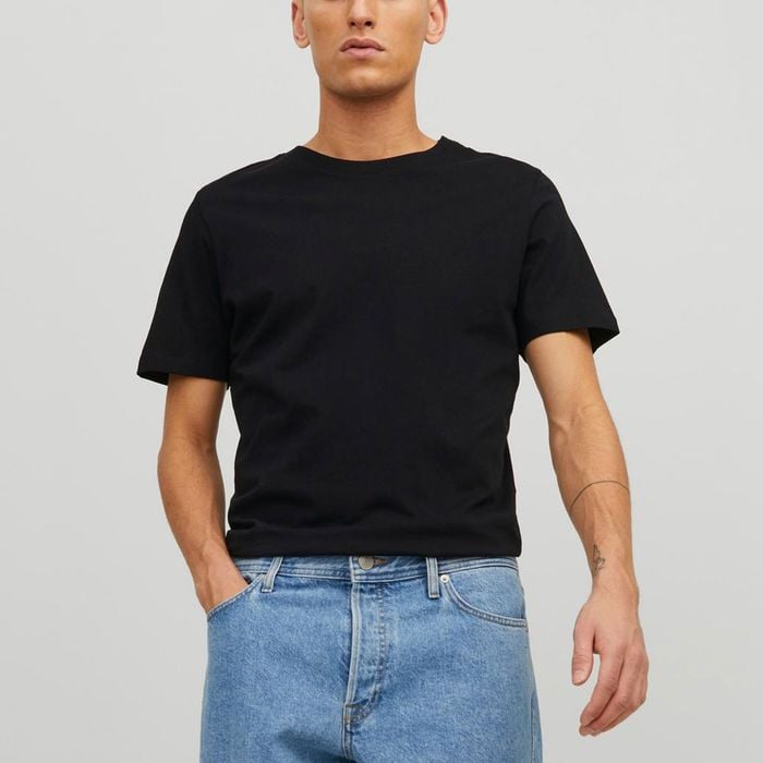 Jack & Jones Organic Basic SS Crew Shirt Heren