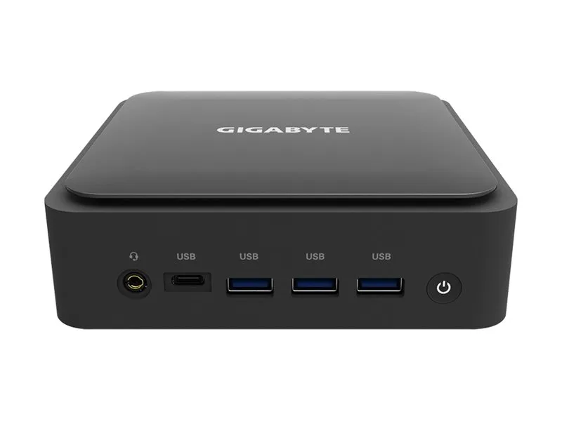 Gigabyte BRIX Extreme GB-BEi3H-1220 (rev. 1.0) - Barebone - mini PC 1 x Core i3 1220P / op til 4.4 GHz - RAM 0 GB - UHD Graphics - IEEE 802.11ax (Wi-Fi 6E), Bluetooth 5.2, Gigabit Ethernet, 2.5 Gigabit Ethernet