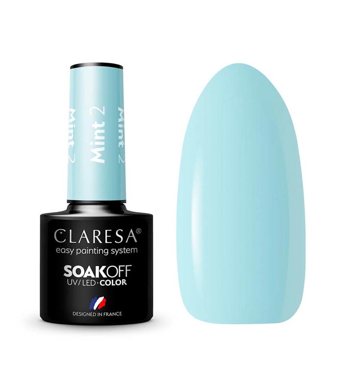 Claresa - Esmalte semipermanente Soak off - 02: Mint