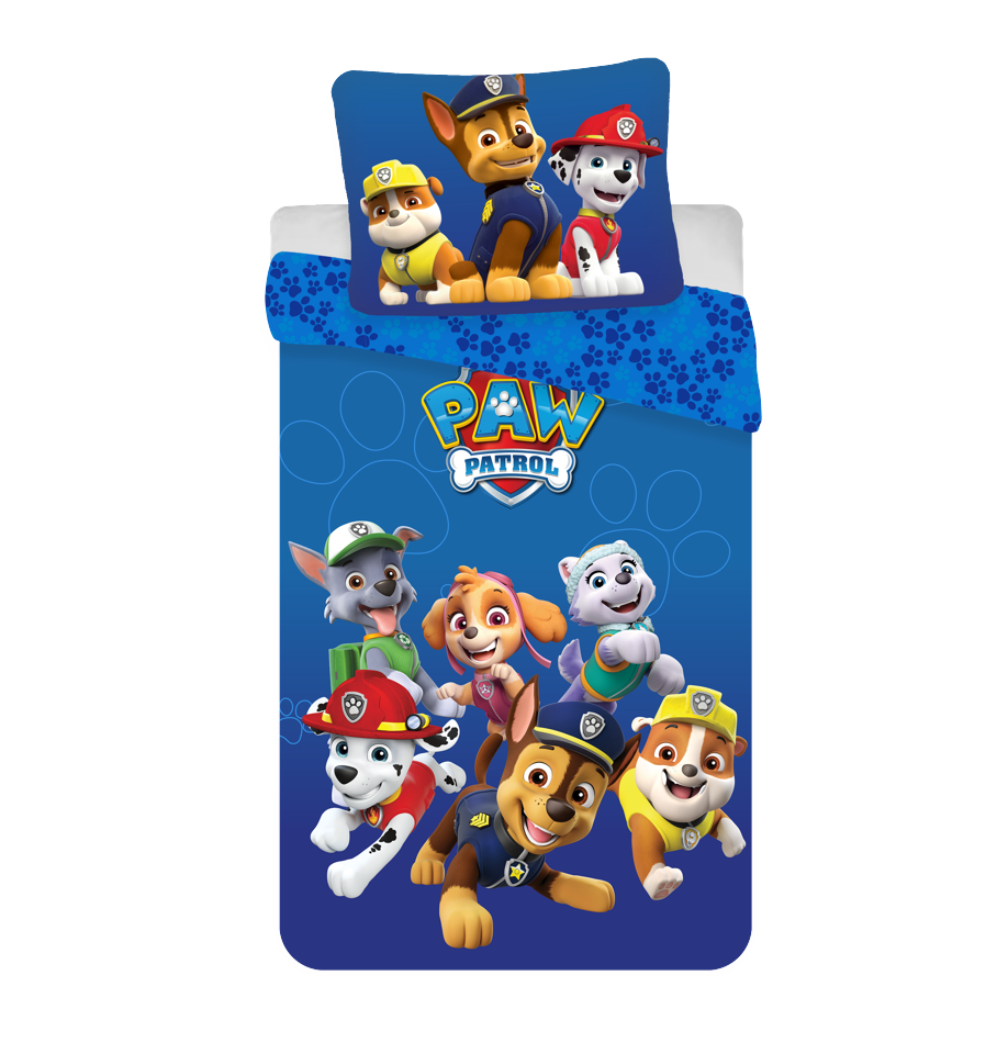 Sengetøj - Junior str. 100 x 140 cm - Paw Patrol