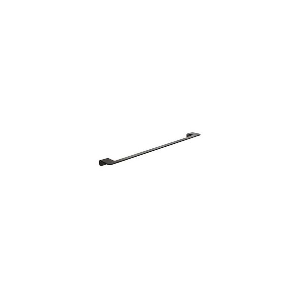 Tatay Toalheiro de Barra Onyx Preto Mate 60x7cm