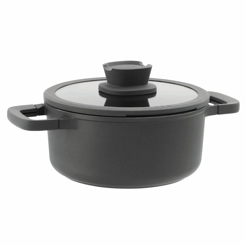 BergHOFF Leo Stone Pannenset 13delig Downdraft   gratis panbeschermers