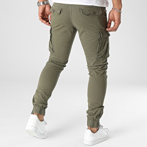 Pantalon Cargo Vert Kaki