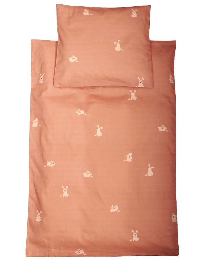 Baby-Bettwäsche RABBIT (70x100/40x45) in rosa