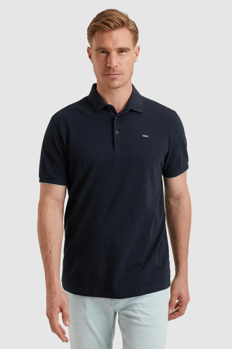 Vanguard blauwe heren polo