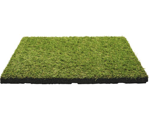 Valbeveiligingsmat kunstgras 50 x 50 x 2,5 cm groen