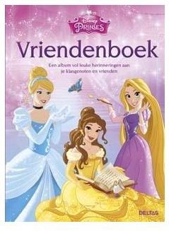 Deltas - Disney Vriendenboek - Boek - Disney Prinsessen - 22.0000cm
