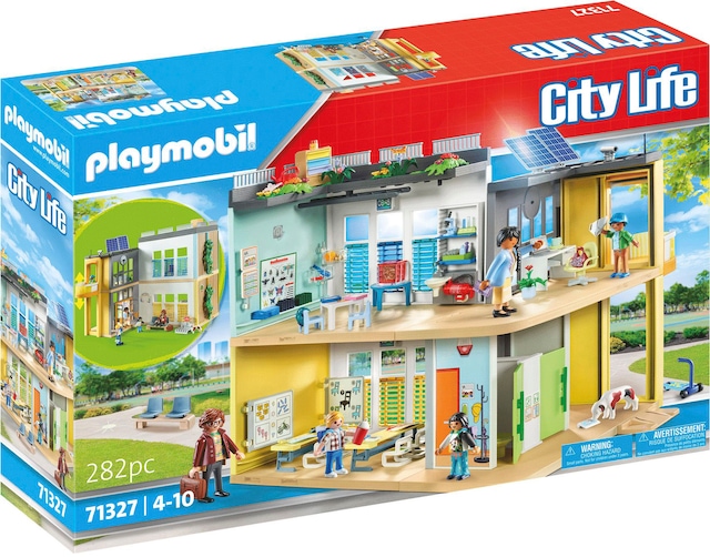 Playmobil® Konstruktions-Spielset »Grosse Schule (71327), My City Life« Made in Germany