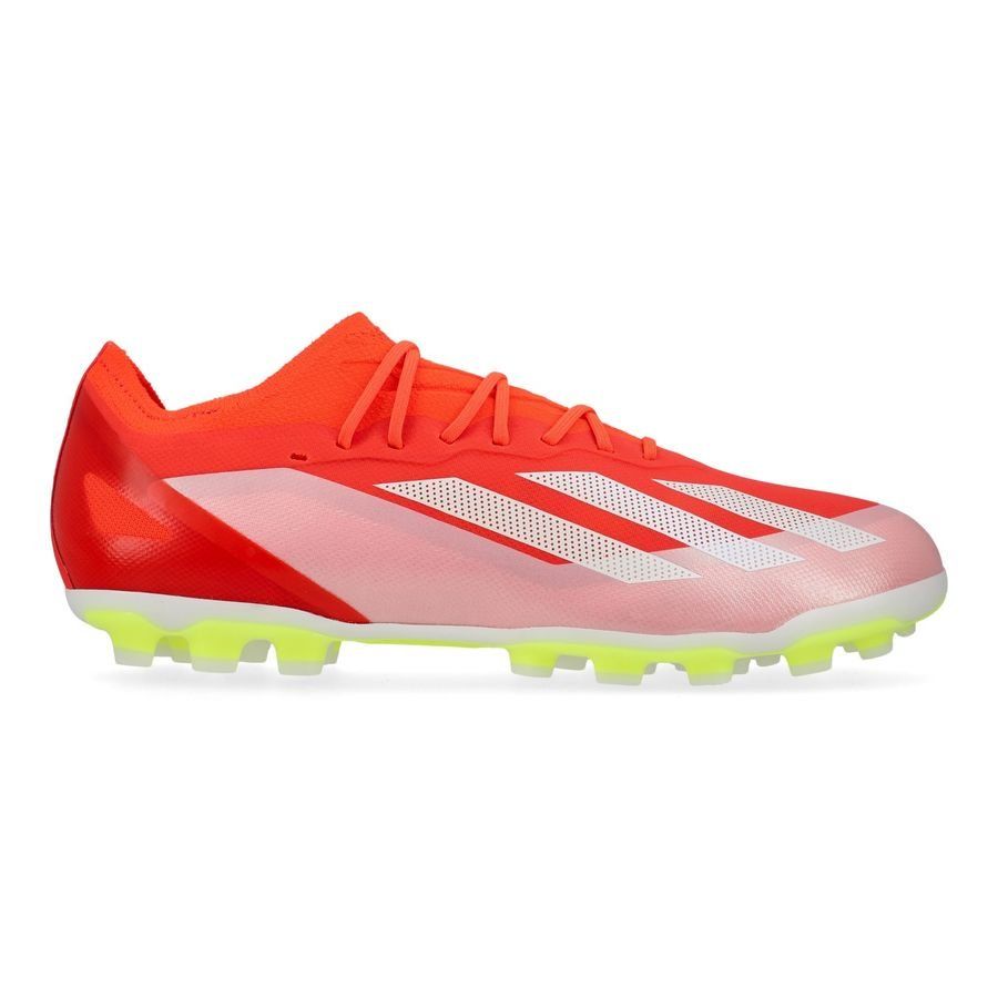 adidas X Crazyfast Elite 2G/3G AG Energy Citrus - Rouge/Blanc/Jaune